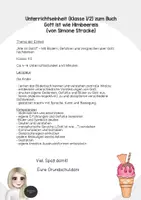 Vorschau - Unterrichtsreihen - Gott ist wie Himbeereis Religion Klasse 1/2 - Seite 1