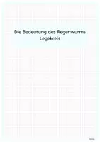 Vorschau - Arbeitsblätter - REGENWURM - Die Bedeutung des Regenwurms - Seite 2