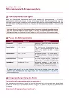 Vorschau - Arbeitsblätter - Aktionspotenzial & Erregungsleitung - Seite 1