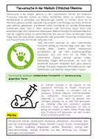 Vorschau - Arbeitsblätter - Tierversuche: Medizin und Ethik - 3R-Prinzip Tierwohl - Seite 1