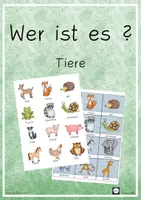 Vorschau - Spiele - Wer ist es Tiere - Deckblatt