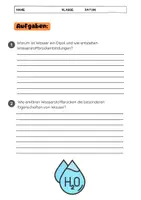 Vorschau - Arbeitsblätter - Wasserstoffbrückenbindung: Wasser & Dipol - Seite 3