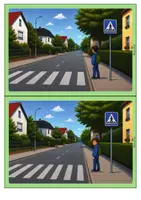 Vorschau - Stundenentwürfe - Straßenverkehr - Sicher über die Straße (3-fach differenzierte Arbeitsblätter mit Stundenentwurf und Tafelmaterial) - Seite 3