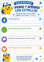 Vista previa - Juegos / Gamificación - Piensa, crea y aprende con Estrellín. Sinónimos,Antónimos, expresión. Juego manipulativo para primaria. - página 3