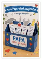 Vorschau - Arbeitsblätter - Vatertag Kunst Klasse 1-4– Werkzeugkasten - Seite 2