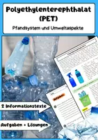 Vorschau - Arbeitsblätter - Plastikarten Materialapket: PET, PE, PP, Polystyrol & Recycling - Seite 1
