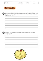 Vorschau - Arbeitsblätter - Styropor Polystyrol Kunststoff: Chemie Arbeitsblatt - Seite 3