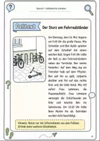 Vorschau - Arbeitsblätter - Unfallbericht 4. Klasse schreiben – Klassenarbeit mit Sachtext und Lösungen Klasse 3-4 - Seite 3