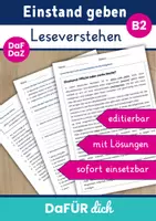 Vorschau - Stundenentwürfe - Lesetexte und Wortschatz B2 Beruf - Seite 1