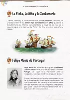 Vista previa - Unidades / Secuencias / Situaciones de Aprendizaje - ¿Quién fue Cristóbal Colón? ¿Y Vespucci? (descubriendo América) - LECTURA FÁCIL - página 2
