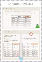 Vorschau - Merkblätter - Fiche mémo : Indicatif présent - Seite 3