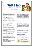 Vorschau - Arbeitsblätter - Vatertag, Geschichte Klasse 5/6 - Seite 1
