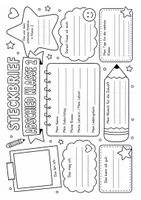 Vorschau - Arbeitsblätter - Abschied Klasse 2 Steckbrief - Seite 2