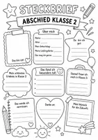 Vorschau - Arbeitsblätter - Abschied Klasse 2 - Seite 2