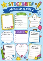 Vorschau - Arbeitsblätter - Abschied Klasse 2 - Seite 3