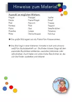 Vorschau - Arbeitsblätter - Buchstabe P p: Wimmelbild/Plakat und Material zur Buchstabeneinführung - Seite 2