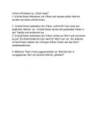 Vorschau - Arbeitsblätter - Alphabetisierung: aus Silben Wörter bilden - Seite 1