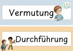 Vorschau - Bildkarten - Tafelmaterial Forscherschritte - Seite 3