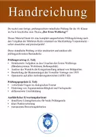 Vorschau - Test - Mündliche Prüfung (Geschichte): Erster Weltkrieg - Seite 1