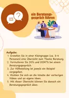 Vorschau - Arbeitsblätter - Beratung in der Pflege - DO's & DON'Ts analysieren mit QR-Code, Fallbeispiel & Lösung - Seite 3