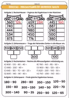 Vorschau - Unterrichtsreihen - Mathe-Wochenplan: Großes Plus & Minus (Klasse 3 & 4) | Montag bis Freitag | - Seite 2