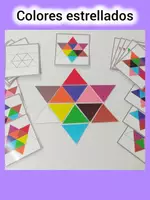 Vista previa - Hojas de trabajo - Colores estrellados - Portada
