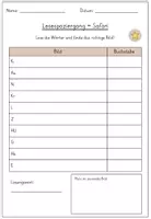 Vorschau - Arbeitsblätter - Lesespaziergang 1./2. Klasse : Safari - Seite 2