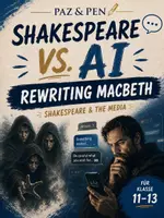 Vorschau - Arbeitsblätter - Shakespeare vs AI - Rewriting MacBeth - Deckblatt