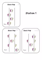 Vorschau - Stationenlernen - Chinese Jump Rope - 6 Stationen mit Laufzettel - Seite 3