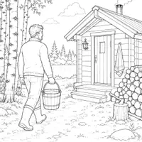 Vorschau - Mal- und Bastelvorlagen - Finnland Ausmalbilder (50 Malvorlagen) - Seite 2