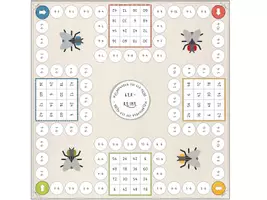 Vorschau - Spiele - 1x1 Bingo Sechserreihe (1x6): Großes Bingo für 4 Personen - Seite 1