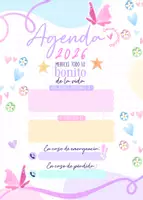 Vista previa - Para docentes: organización, planificación y formación - Agenda Sencilla -2026-A5 - Portada