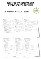 Vorschau - Arbeitsblätter - Arbeitblatt / Worksheet "A Scanner Darkly, 2006" - Deckblatt