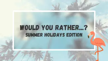 Vorschau - Präsentationen/Tafelbilder - End of year / Summer Holidays - Would you rather (Presentation for Grade 8-12) - Seite 3