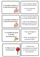 Vorschau - Interaktives Material - Dialogkarten Anniversaire - Seite 1