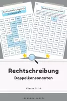 Vorschau - Stationenlernen - Rechtschreib-Labyrinth Doppelkonsonanten | Deutsch 3.-4. Klasse | Rechtschreibung - Deckblatt