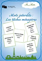 Vorschau - Spiele - Les tâches ménagères – Mots interdits - Deckblatt