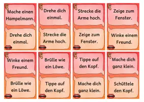 Vorschau - Spiele - Einfaches Bewegungs-Lesespiel "Ich habe - wer hat?" - Seite 3
