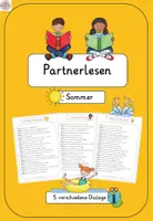 Vorschau - Arbeitsblätter - Partnerlesen - Sommer (5 Dialoge) - Tandemlesen - Deckblatt