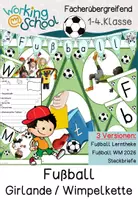 Vorschau - Stationenlernen - Fußball WM 2026 - Deckblatt