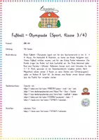 Vorschau - Arbeitsblätter - Sport & Hobbys: Fußball-Olympiade (Stationenlauf & Fairplay) - Sport - Kl. 3/4 - Seite 1