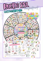 Vista previa - Juegos / Gamificación - RUEDA XXL MISIÓN DESCIBRE Y APRENDE - Portada