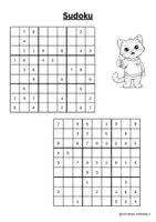 Vorschau - Spiele - Materialpaket Sudoku Rätsel - Spaß im Unterricht - Deckblatt