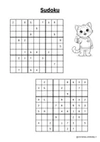 Vorschau - Spiele - Sudoku Rätsel - Spaß im Unterricht - Deckblatt