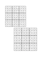 Vorschau - Spiele - Sudoku Rätsel - Spaß im Unterricht - Seite 1