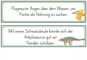 Vorschau - Stundenentwürfe - Schleichdiktat / Laufdiktat - Dinosaurier (Kl. 3/4) - Seite 2