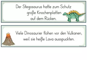 Vorschau - Stundenentwürfe - Schleichdiktat / Laufdiktat - Dinosaurier (Kl. 3/4) - Seite 3