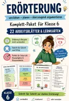 Vorschau - Unterrichtsreihen - Erörterung - 22 Arbeitsblätter für Deutsch-Unterricht 6. Klasse - Deckblatt