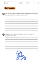 Vorschau - Arbeitsblätter - Die Leistungsgerechtigkeit: Fairness & Sozialkunde - Seite 3