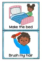 Vista previa - Juegos / Gamificación - Daily Routines Loop Cards – Interactive Speaking Activity for ESL Learners - página 3